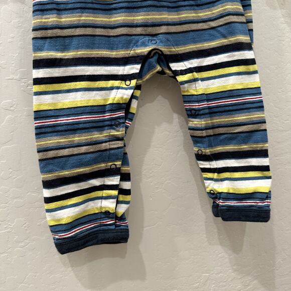 Tea Collection Stripe Hoodie Romper - Picture 7 of 9